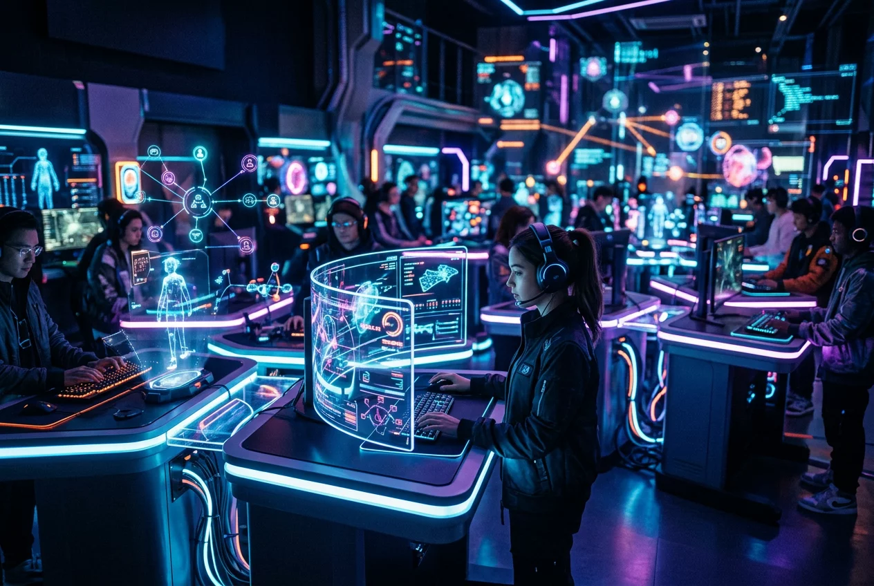 Visionary gaming experience at Flurrynautilus